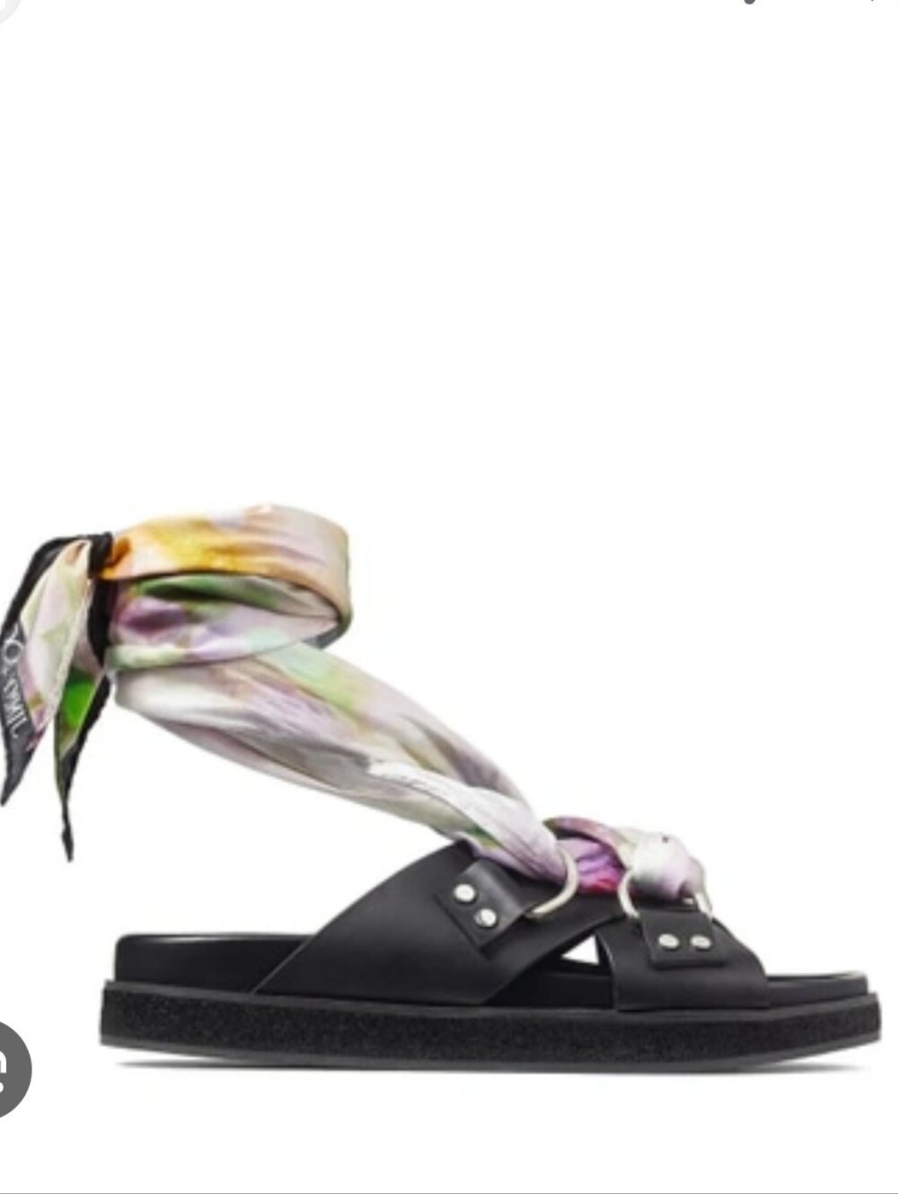 Jimmy Choo Women's Ruzuah Flat Scarf Sandals - EU36/US6